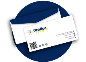 Envelope Carta Colorido OFF-SET 90gr/m² 11,5x23 cm 4/0  Corte, Vinco, Fechamento de Envelope e colagem 